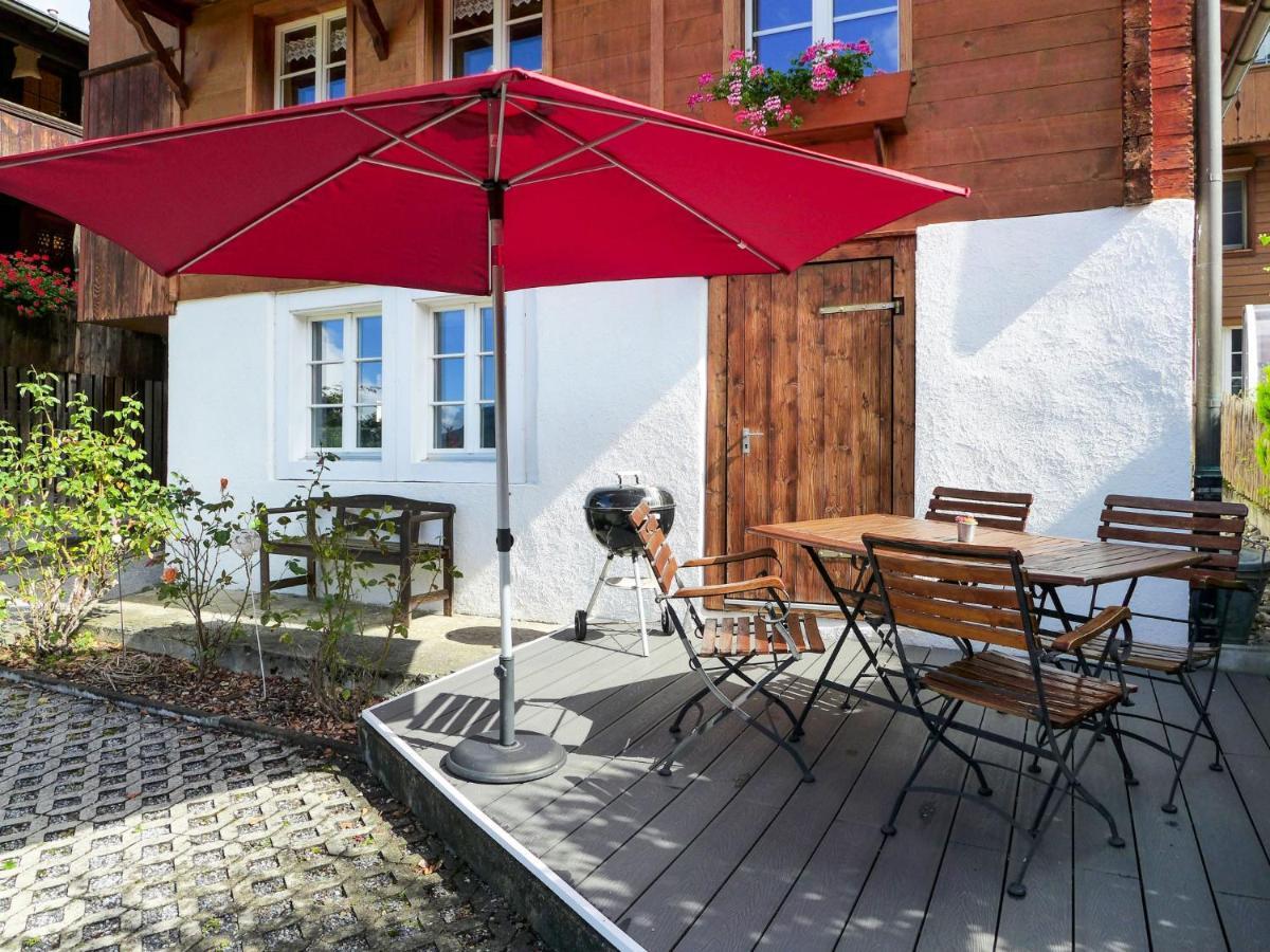 Chalet Huesli By Interhome Brienzwiler Exterior photo
